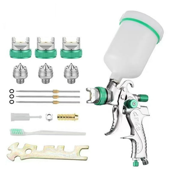 Birinta Professional Automotive Spray Tool – Adjustable Nozzles, Precision Air Pressure Control, and Built-In Filter for Perfect Finishes