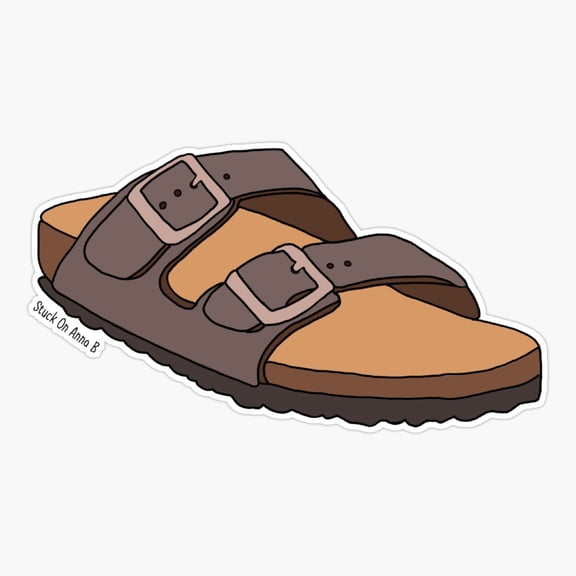 Birk Footwear Brand Vinyl Decal Sticker