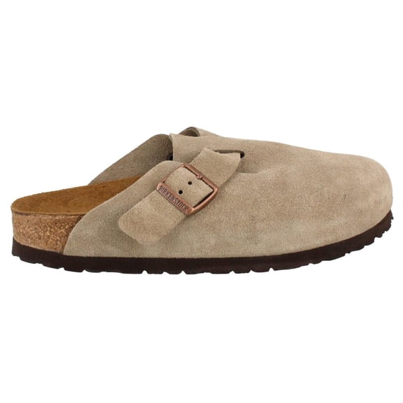 Birkenstock 0560771: Men's Boston SFB Sandals, Taupe