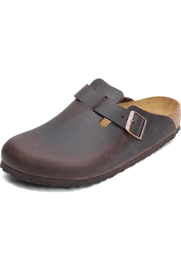 0860131: Men's Boston Clog, Habana Oiled Leather