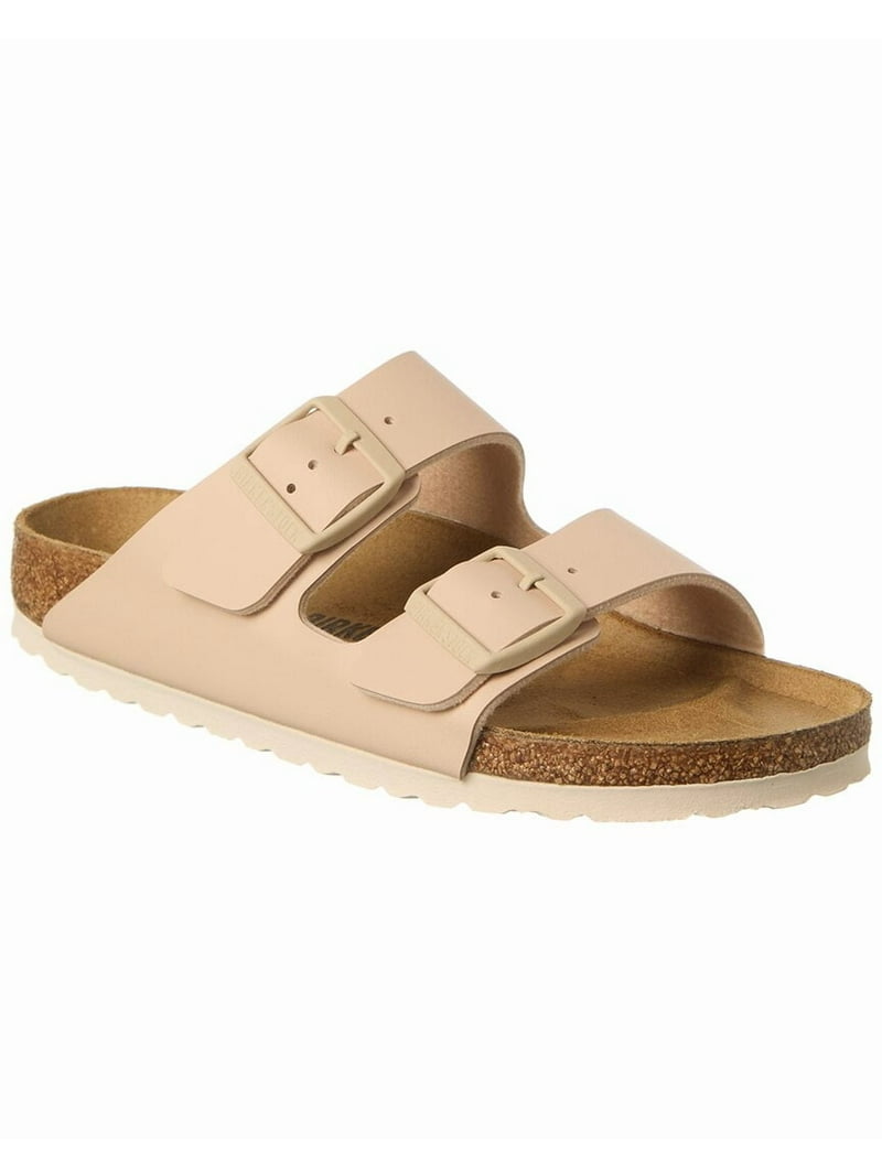 Birkenstock Arizona Narrow Birko Flor Sandal, 38, Beige - Main Image