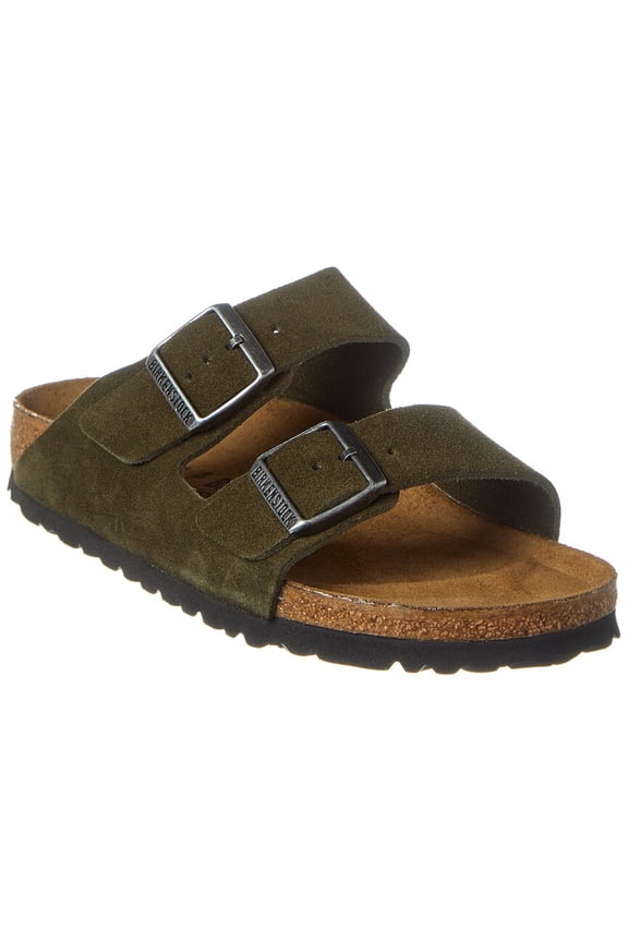 Arizona BS Narrow Fit Suede Sandal, 40, Green