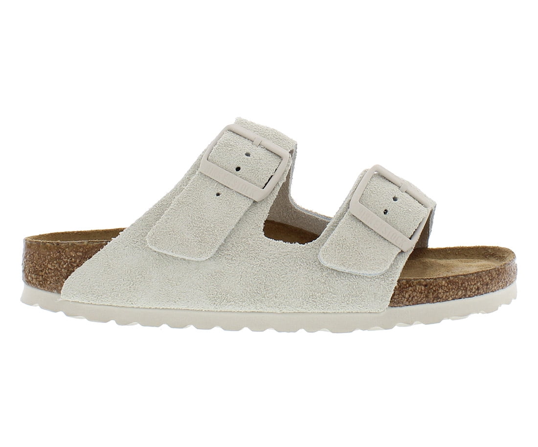 Birkenstock Women's Arizona Soft Footbed Antique White Sandals 10-10.5M (41 EU)