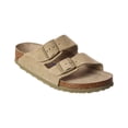 thumbnail image 1 of Birkenstock Arizona BS Narrow Suede Sandal, 42, Green, 1 of 5