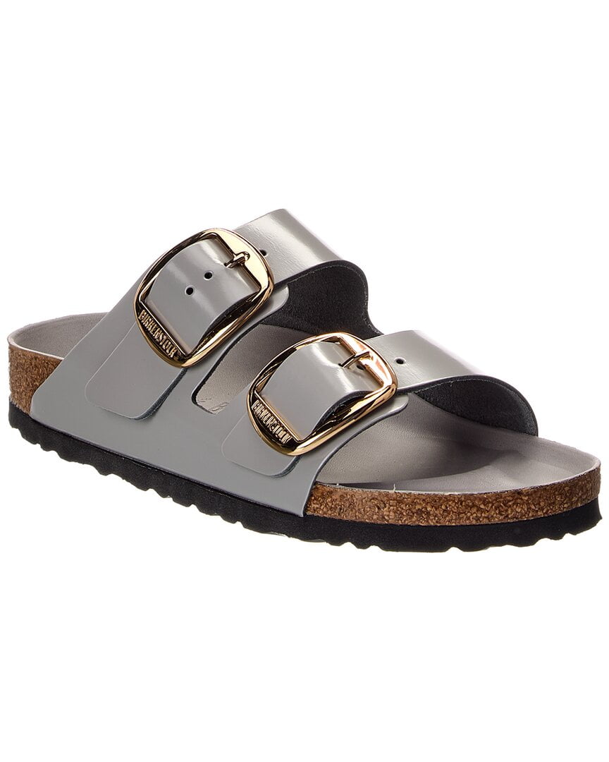 Birkenstock Arizona Big Buckle Leather Sandal, 36, Grey