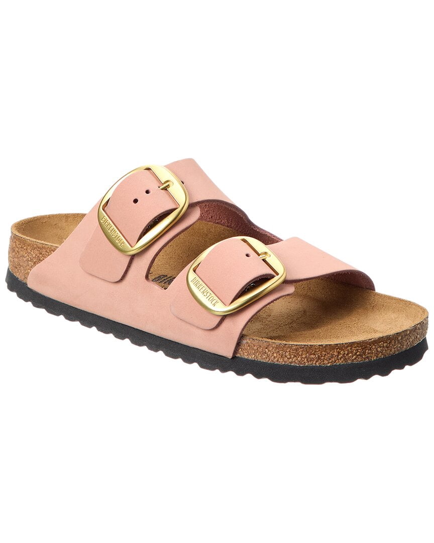 Birkenstock Arizona Big Buckle Narrow Leather Sandal, 41, Pink