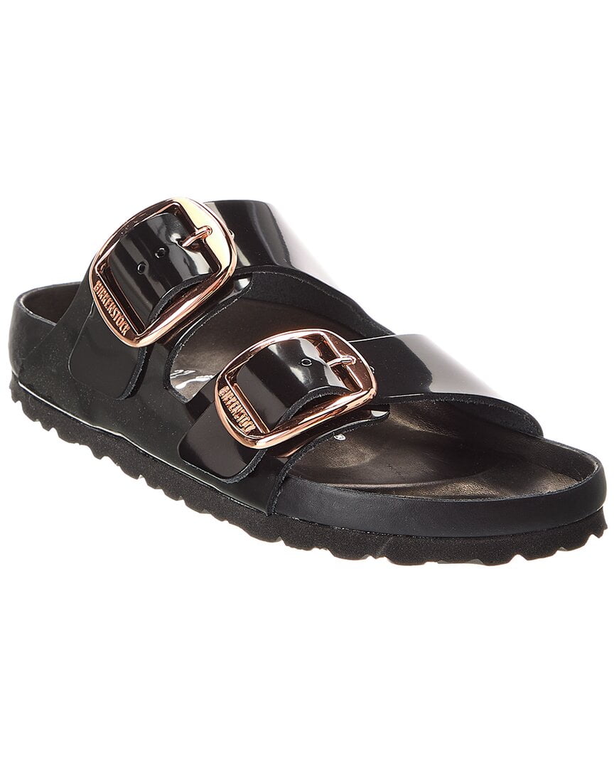 Birkenstock Arizona Big Buckle High-Shine Black  1027840 Women's Size 39