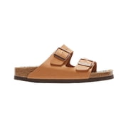 Birkenstock Arizona Birkibuc Sandal, 36, Brown