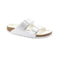 thumbnail image 1 of Birkenstock Arizona Birko-Flor Leather Sandal, 42, White, 1 of 2