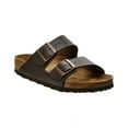 thumbnail image 1 of Birkenstock Unisex Arizona BS Leather Dark Brown Sandals 14 W / 12 M US, 1 of 4