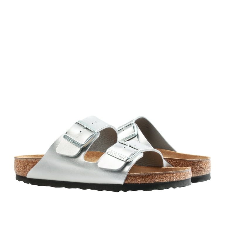Birkenstock Women s Arizona Sandals Size 39 Silver