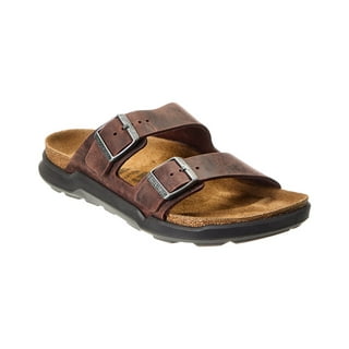 靴 BIRKENSTOCK 44 ALL LEATHER !! Arizona Big Buckle Oiled Leather Black | BIRKENSTOCK