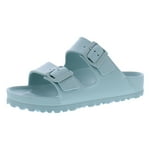 Birkenstock Women's Arizona EVA Sandals, Surf Green, 8 Medium US