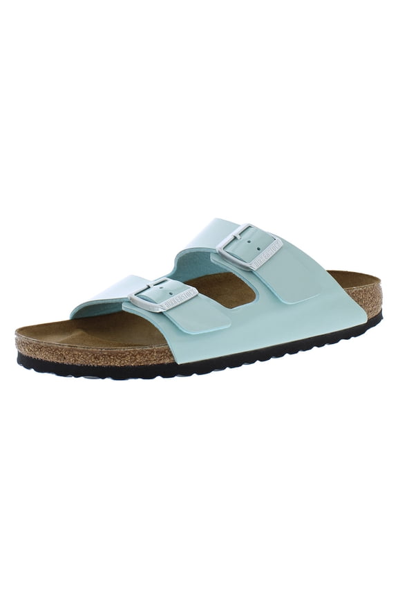 Arizona Narrow Unisex Shoes Size 2, Color: Patent Surf Green
