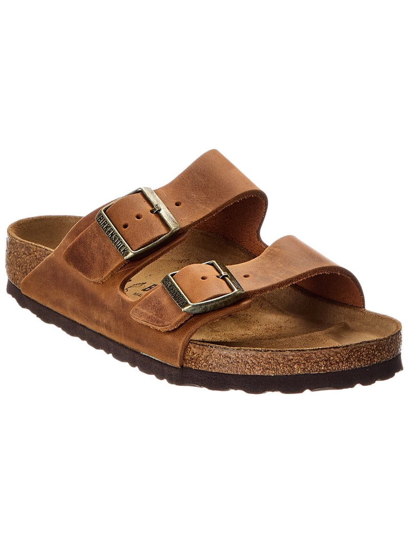 Birkenstock Arizona Oiled Leather Sandal, 41, Brown  display picture 2