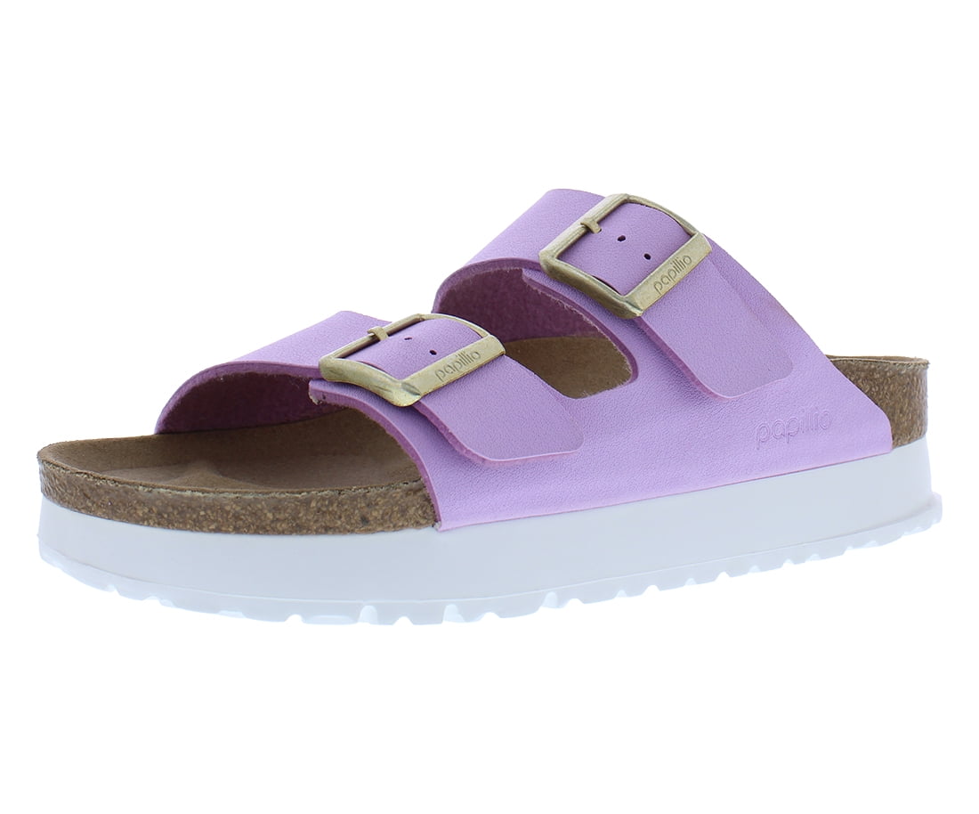 Birkenstock Arizona Papillio Flex Platform Narrow Unisex Shoes Size 3, Color: Crocus