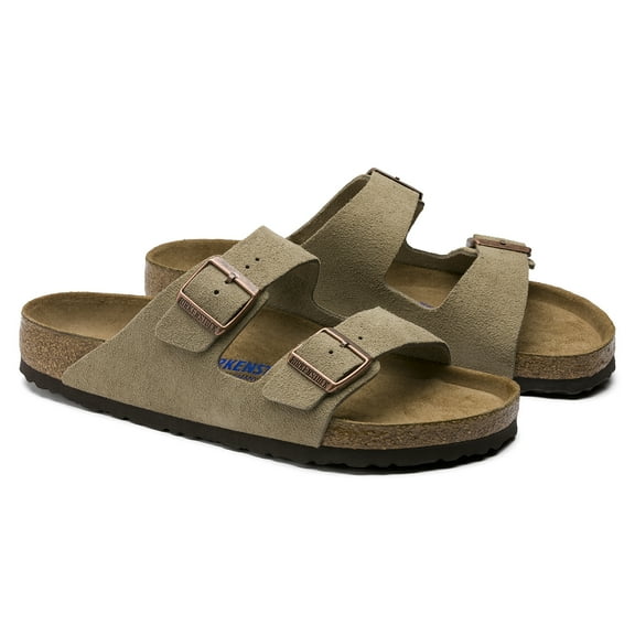 Birkenstock Arizona Narrow Soft Footbed Leather Sandal, 36