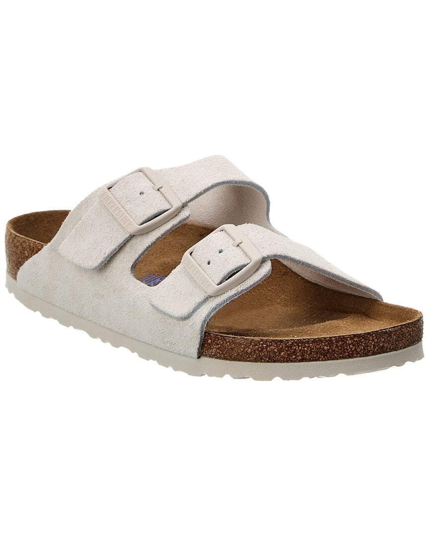 Birkenstock Arizona Soft Footbed Men's Antique White Sandals 6M (39 EU)