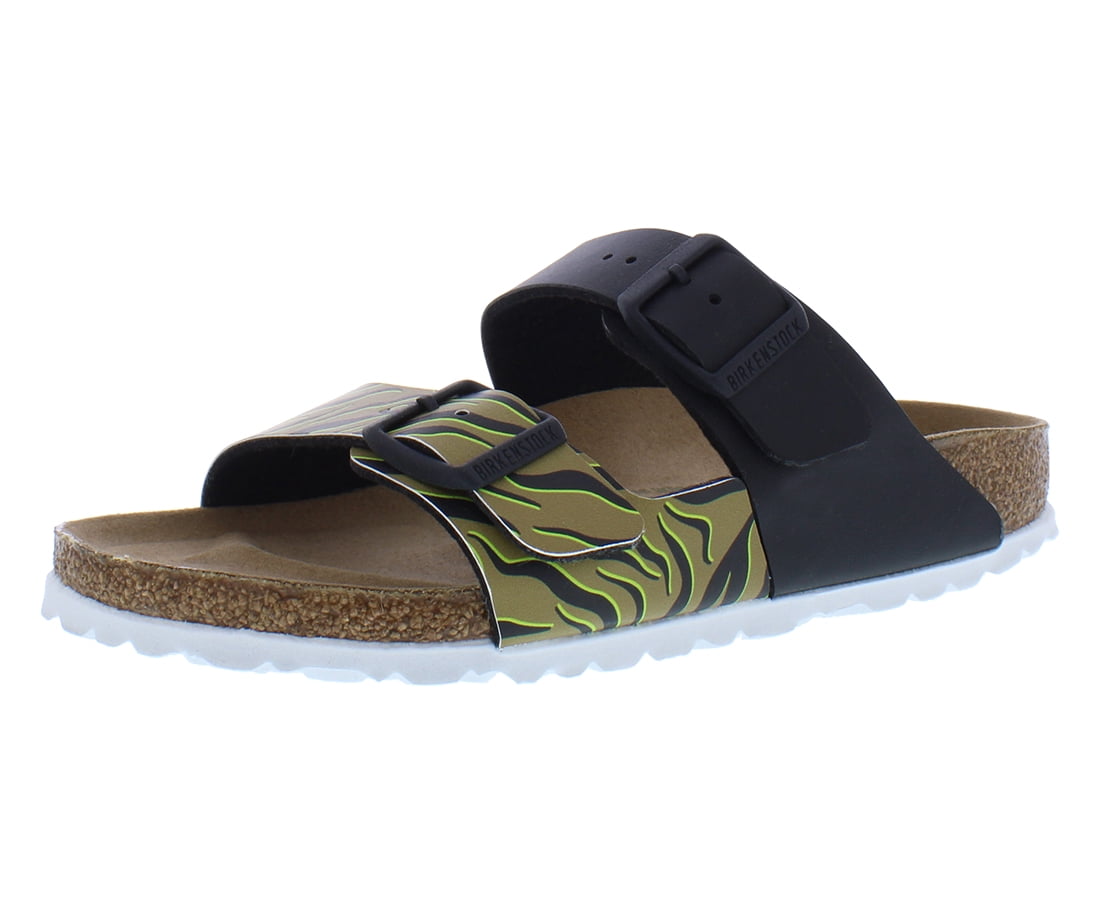 Birkenstock Arizona Split Narrow Unisex Shoes Size 3, Color: Zebra Cork Brown/Black
