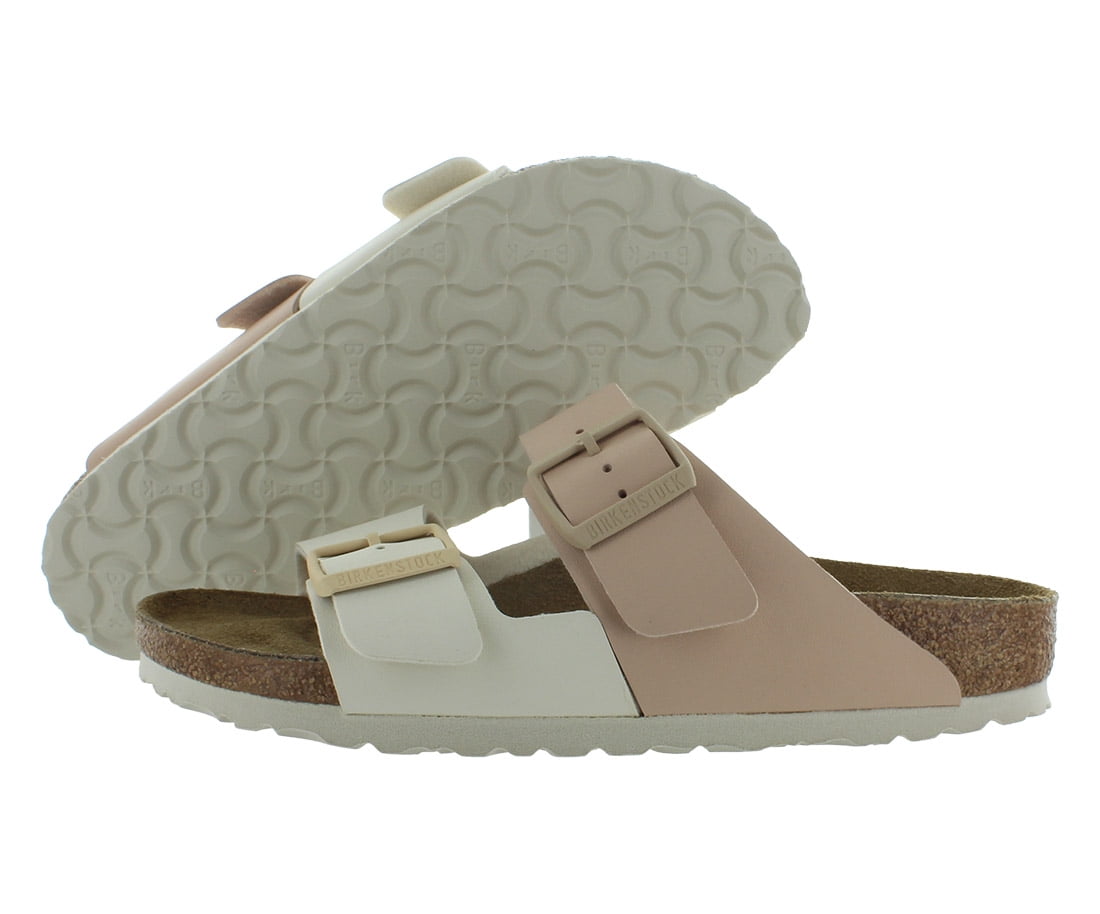 Birkenstock Arizona Split Narrow Unisex Shoes Size 5, Color: Eggshell/New Beige