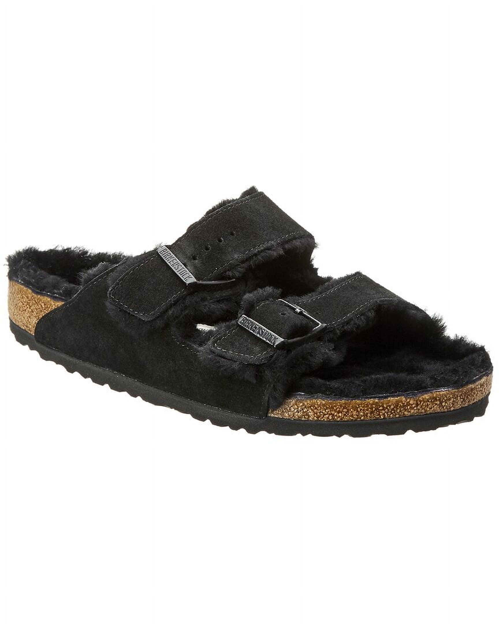 Birkenstock Arizona Suede Sandal, 35, Black