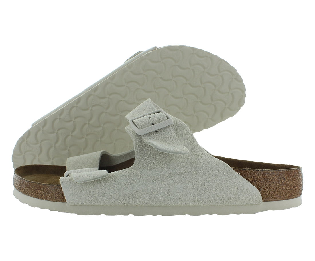 Birkenstock Arizona Unisex Shoes Size 13, Color: Antique White