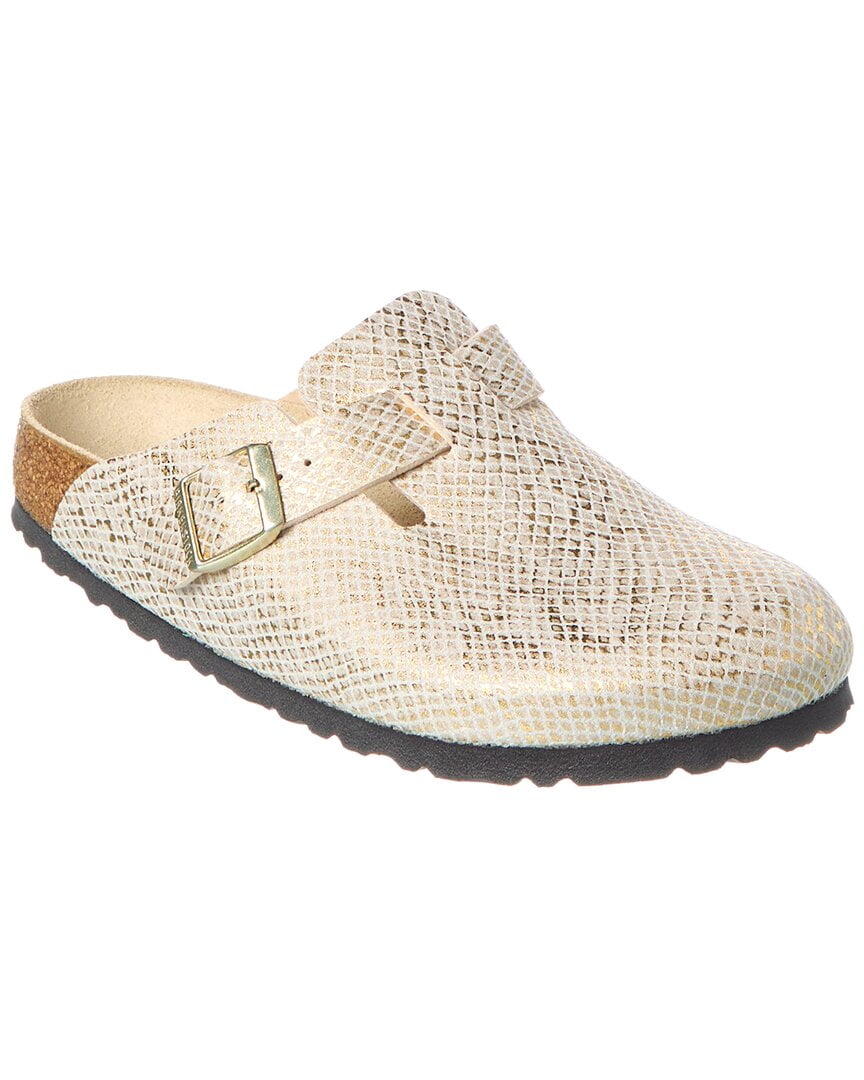 靴 BIRKENSTOCK Boston 38 Birkenstock Boston BS Narrow Clog, 38, White - Walmart.com