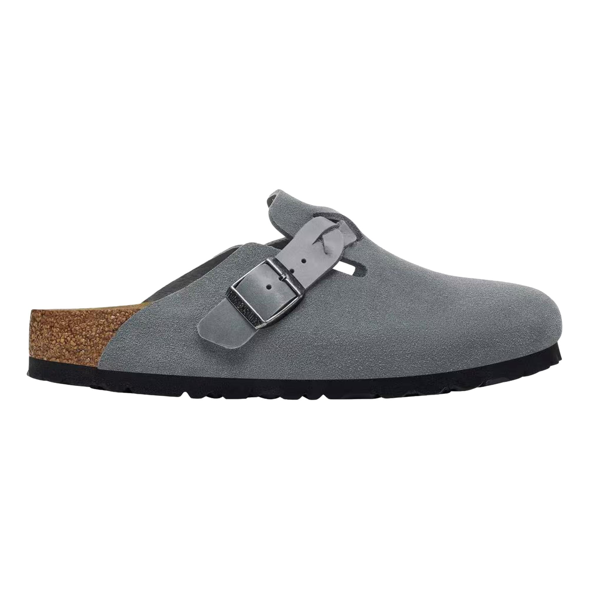 Birkenstock Boston Braided Basalt Gray  1029086 Women's Size 39
