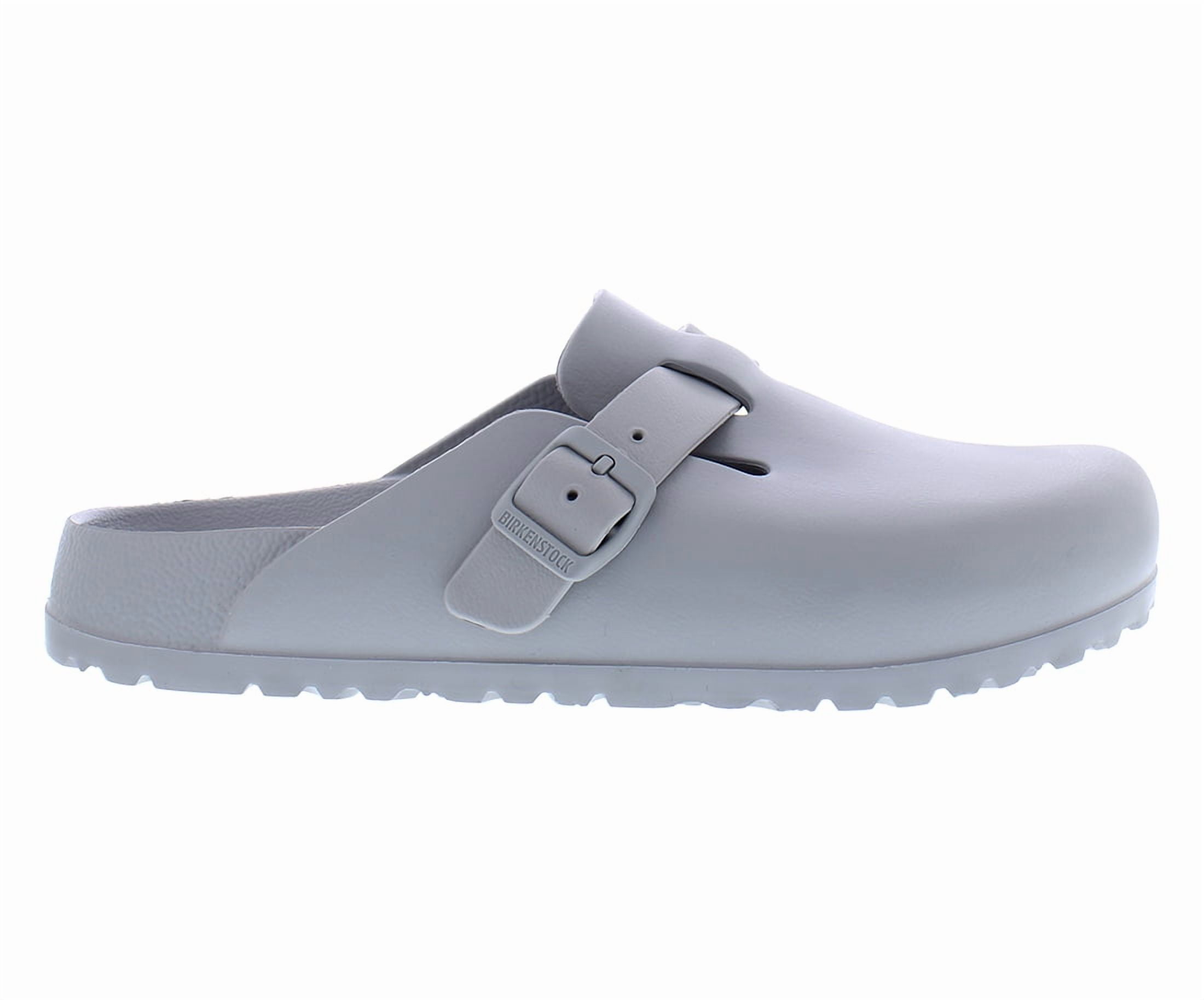 Birkenstock Boston Eva Narrow Unisex Shoes Size 3, Color: Stone Coin