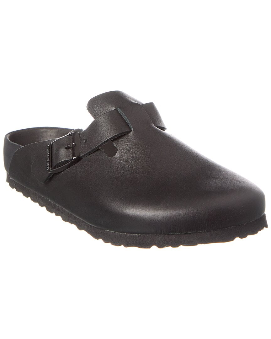 靴 Birkenstock Boston Birkenstock Boston Oiled Leather Clog with Cork Footbed and