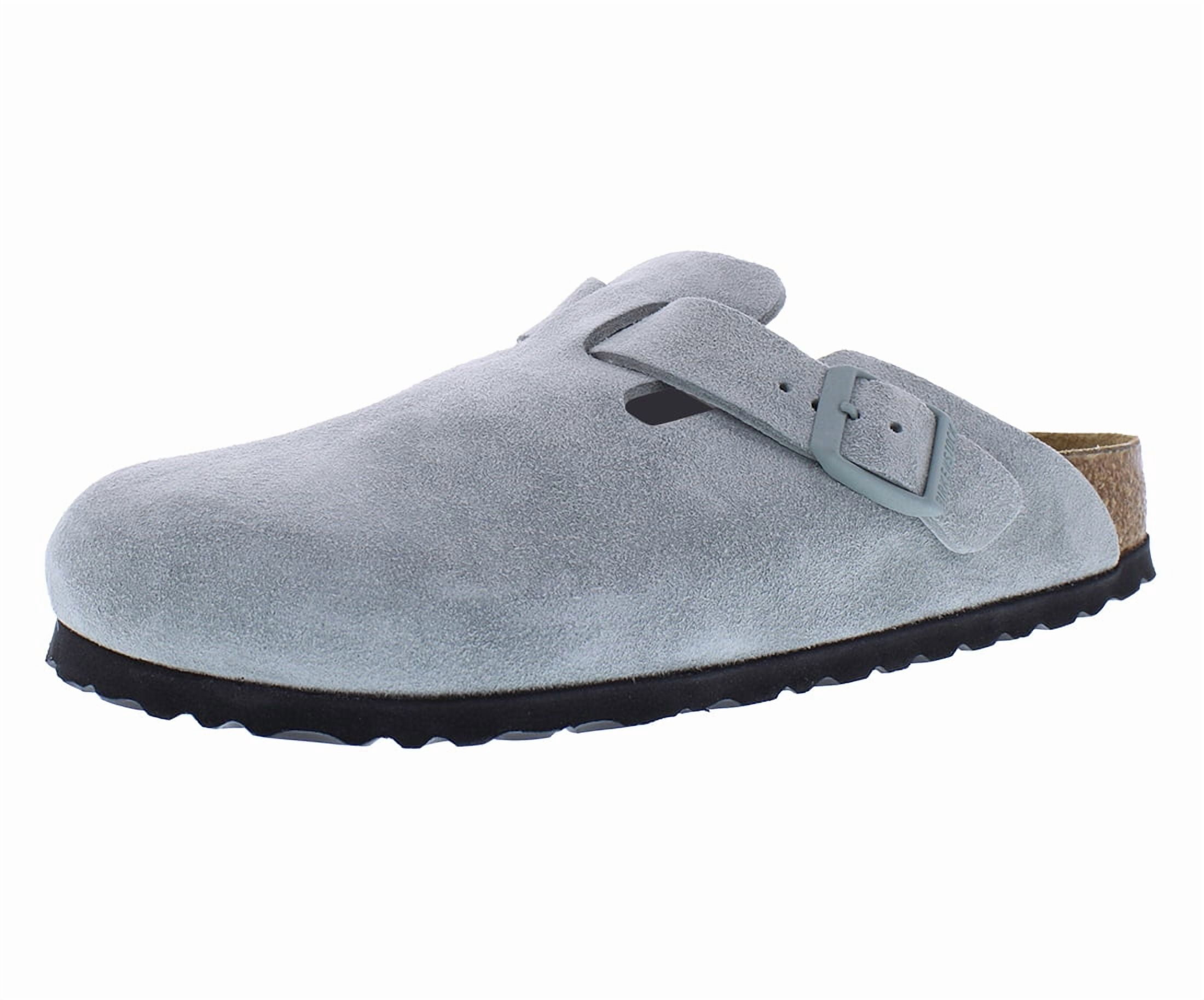 Birkenstock Boston Narrow Unisex Shoes Size 8, Color: Pure Sage
