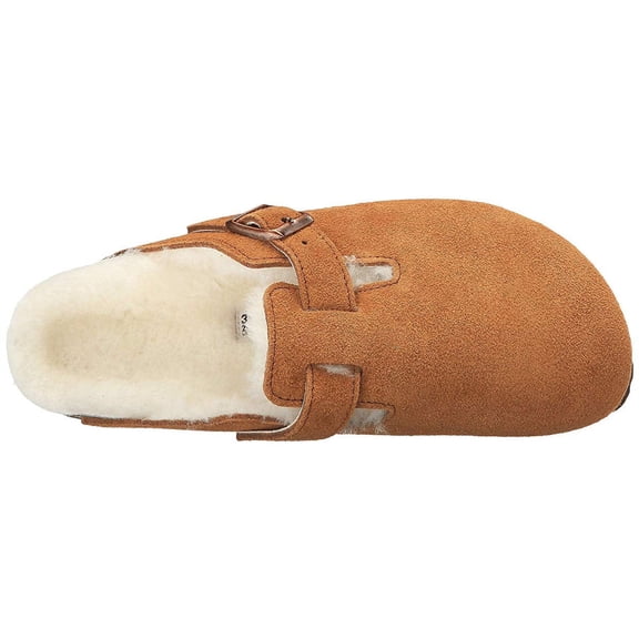 Birkenstock Boston Shearling Mink Suede