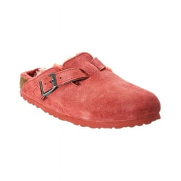 靴 BIRKENSTOCK BOSTON 38 narrow Birkenstock Boston Soft Footbed Taupe Suede Narrow | UNISEX