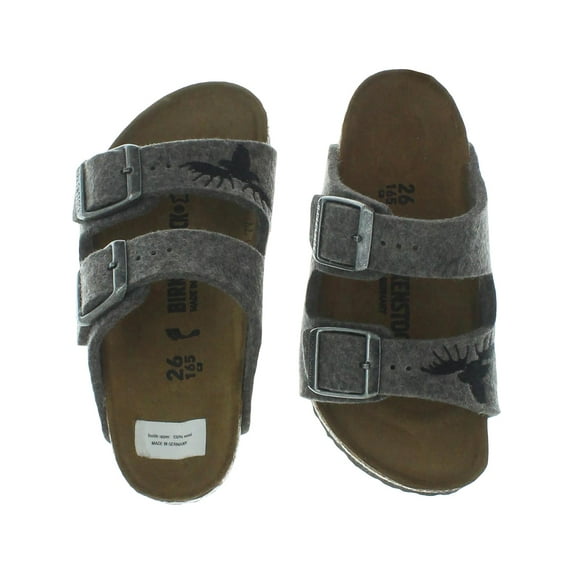Birkenstock Boys Arizona Wool Embroidered Footbed Sandals