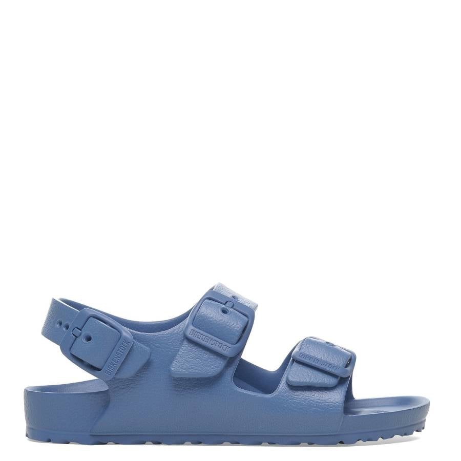 Birkenstock Boys Elemental Blue Milano Essentials Sandals, Brand Size 32 (1 Kids)