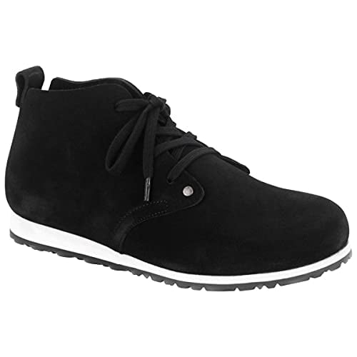 Birkenstock Dundee Plus Black Suede Leather, Black, 3.5 UK  display picture 2
