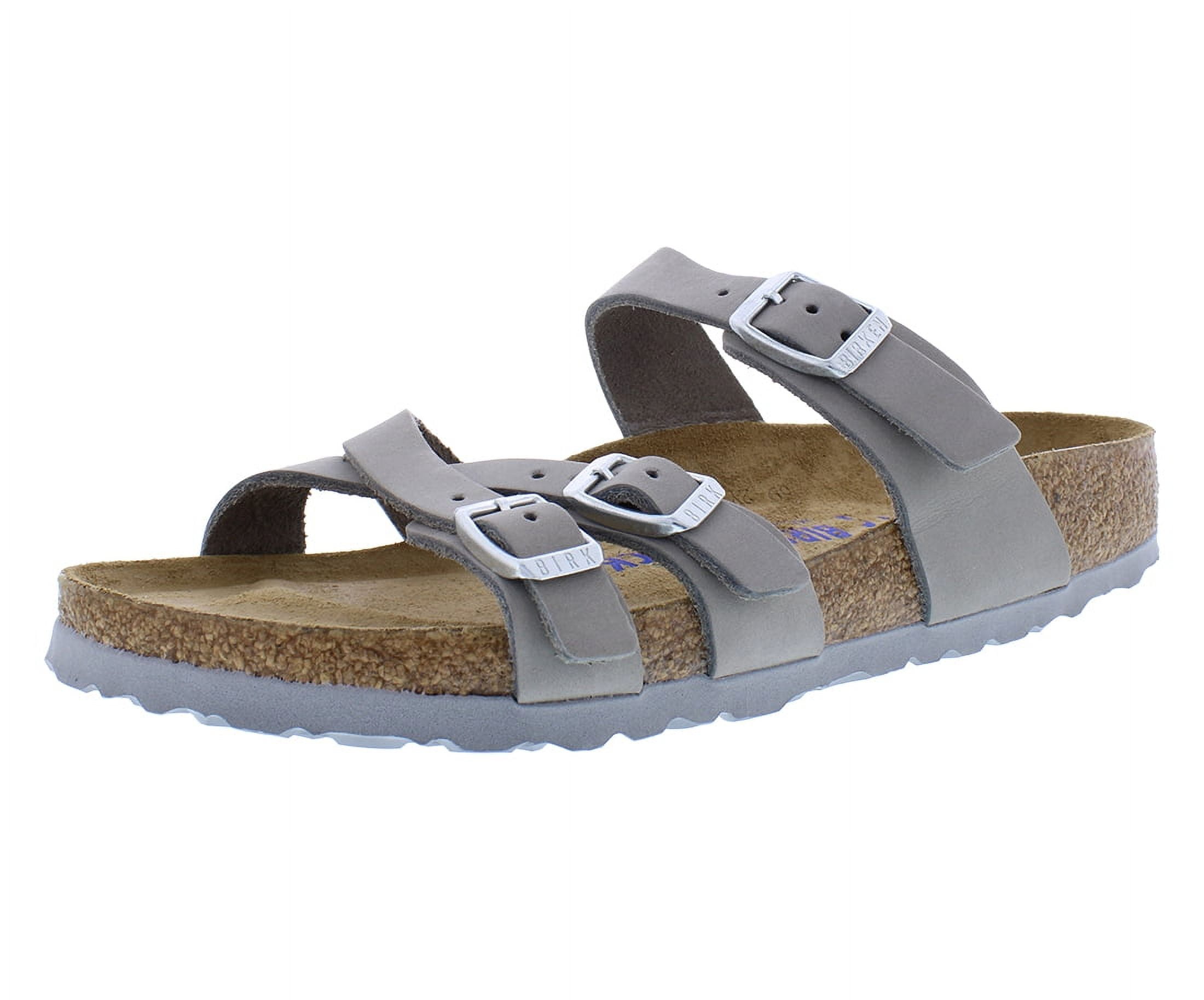 Birkenstock Franca Narrow Unisex Shoes Size 4, Color: Dove Gray