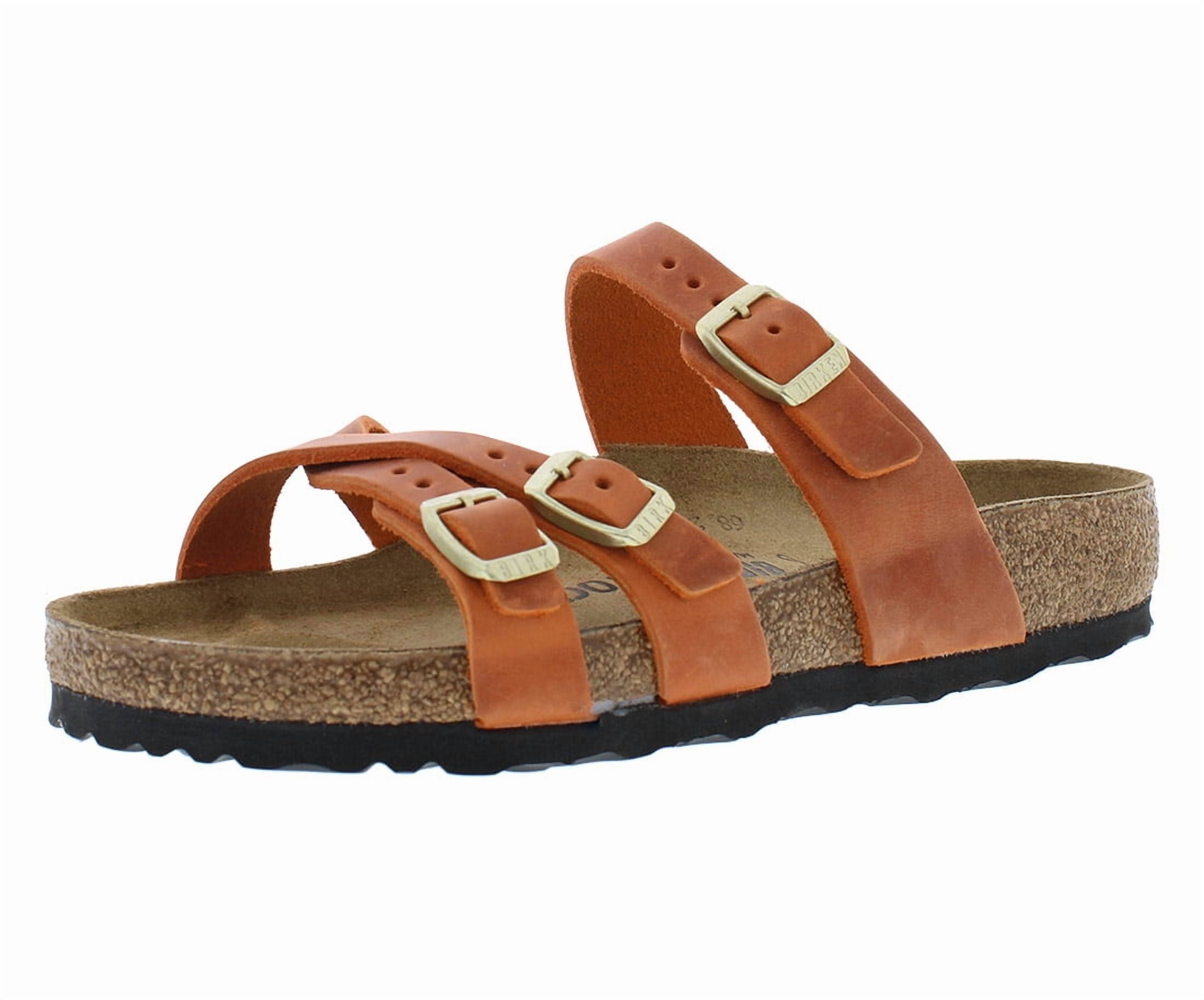 Birkenstock Franca Unisex Shoes Size 6, Color: Burnt Orange