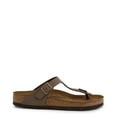 thumbnail image 1 of Birkenstock Unisex Gizeh BS Birko-Flor Mocca Sandals 9 W / 7 M US, 1 of 1