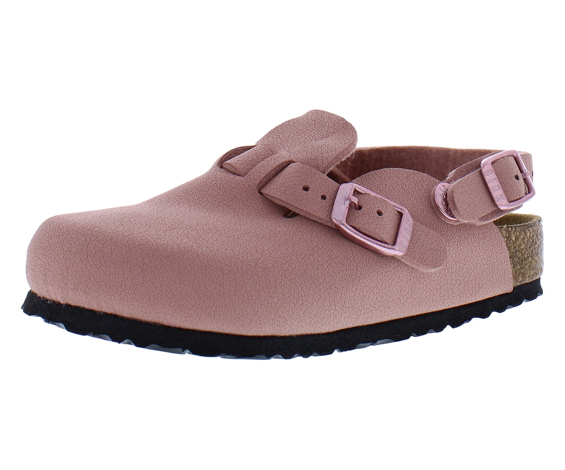 Birkenstock Kay Narrow PS Girls Shoes Size 8, Color: Pink Clay