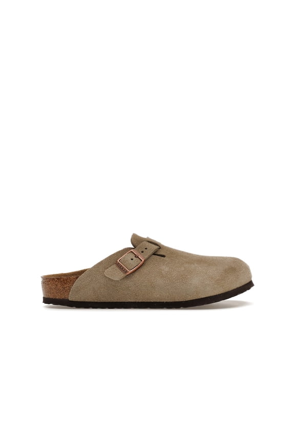 Kid's Boston Suede Taupe (Narrow Fit) Sandals, from StockX