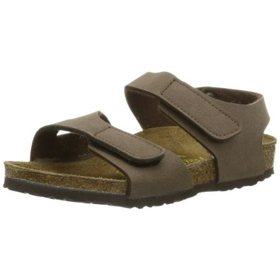 Birkenstock Unisex-Child Bari Kids Mocca Birkibuc Sandals, Mocca, 28 EU Narrow