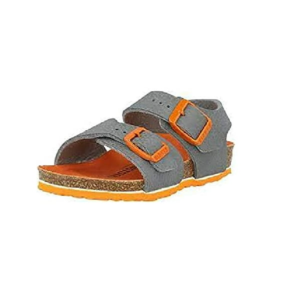 Birkenstock Kid's New York Sandals, Bf Desert Soil Vibrant Gray, 29 EU