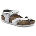 thumbnail image 1 of Birkenstock Kid's Taormina Sandals, Bf Soft Metallics Silver White, 26 EU Narrow, 1 of 1