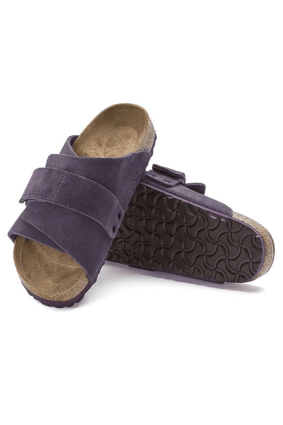 Kyoto Sandals - Wide Adjustable Strap - Anatomically Shaped Cork Footbed - EVA Sole - Casual Comfort