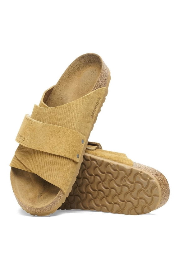 Kyoto Sandals - Wide Adjustable Strap - Anatomically Shaped Cork Footbed - EVA Sole - Casual Comfort