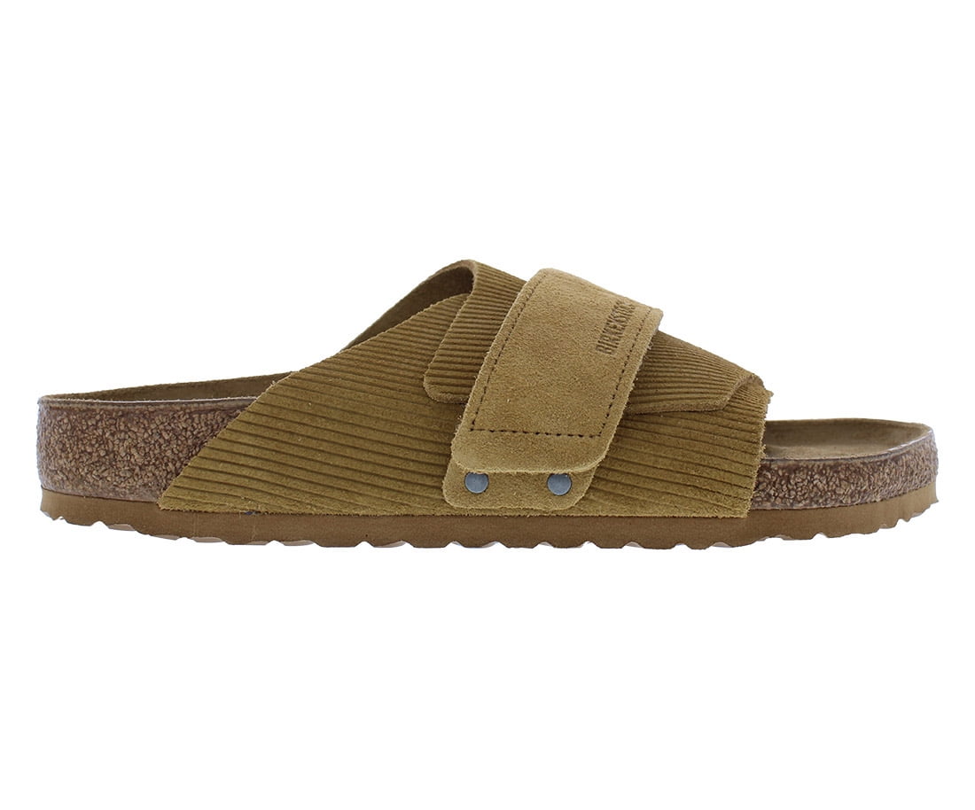 Birkenstock Kyoto Suede Unisex Shoes Size 10, Color: Corduroy Cork Brown