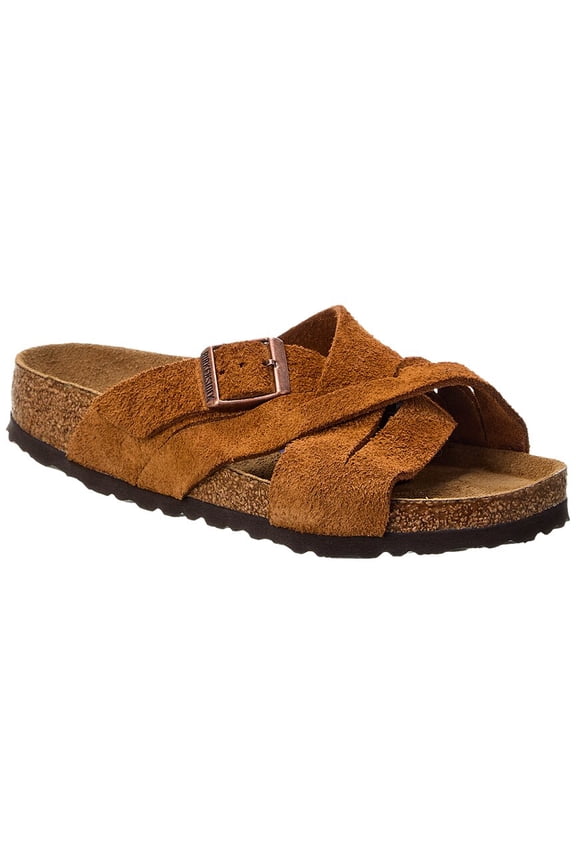 Lugano Soft Footbed Suede Sandal, 41