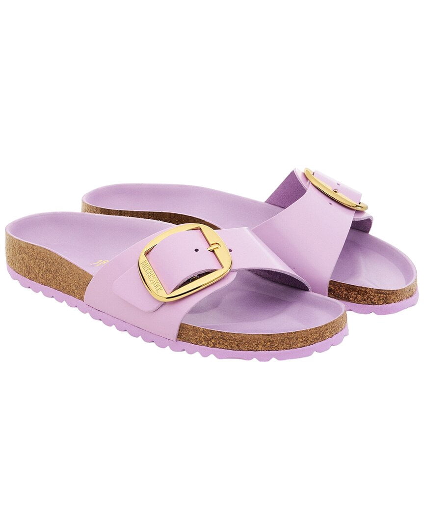 Birkenstock Madrid Big Buckle Patent Sandal, 36