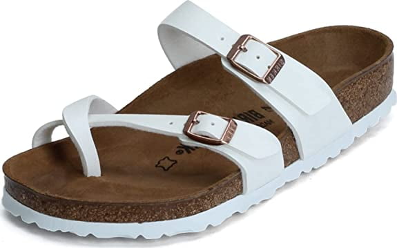 Birkenstock Mayari Birko-Flor Womens Sandals - White - 45